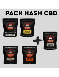 Pack de Hachis CBD Amsterdam – Selección Premium